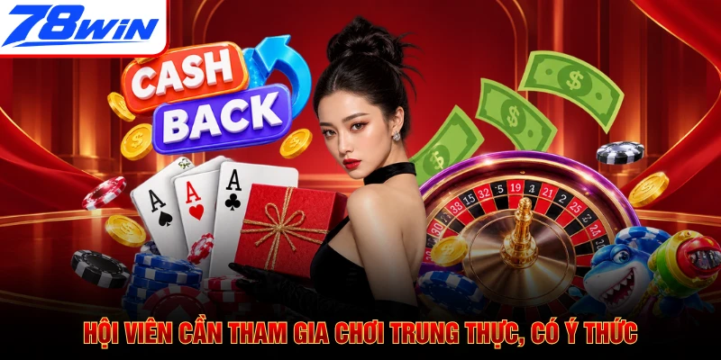 Hội viên cần tham gia chơi trung thực, có ý thức